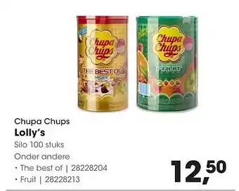 HANOS Chupa Chups Lolly's aanbieding