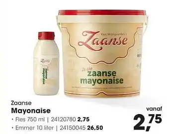 HANOS Zaanse Mayonaise aanbieding