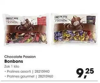 HANOS Chocolate Passion Bonbons aanbieding