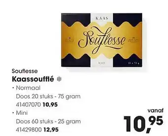 HANOS Souflesse Kaassoufflé aanbieding