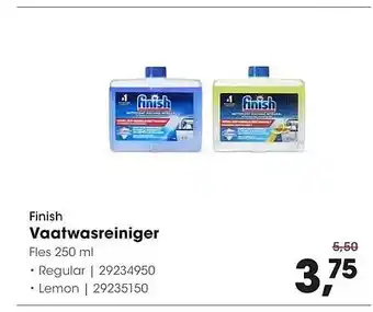 HANOS Finish Vaatwasreiniger aanbieding