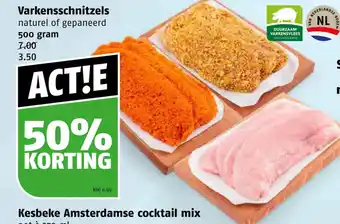 Poiesz Varkensschnitzels aanbieding