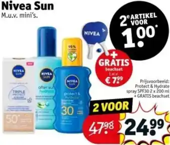 Kruidvat Nivea Sun aanbieding