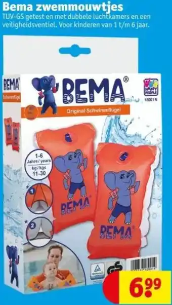 Kruidvat Bema zwemmouwtjes aanbieding