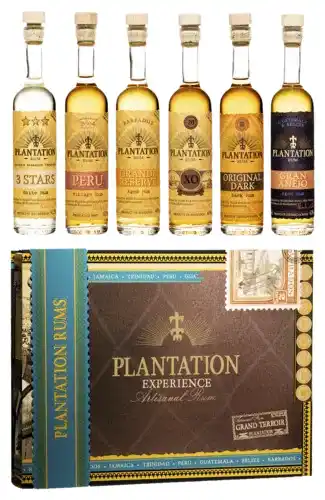 Gall & Gall Plantation Experience Cadeaupakket 6X10CL Cadeau aanbieding