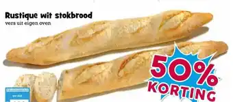 Boon`s Markt Rustique wit stokbrood aanbieding