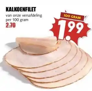 MCD Supermarkt KALKOENFILET aanbieding