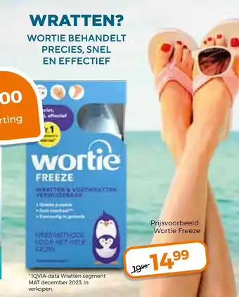 Trekpleister Wortie Freeze aanbieding