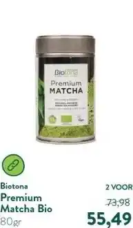 Holland & Barrett Premium Matcha Bio aanbieding