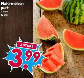 Boon`s Markt Watermeloen part aanbieding