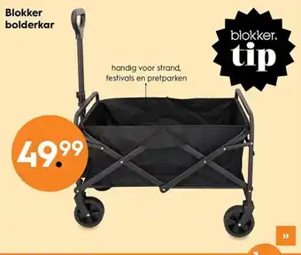 Blokker Blokker bolderkar aanbieding