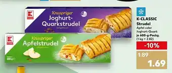 Kaufland DE K-CLASSIC Strudel aanbieding