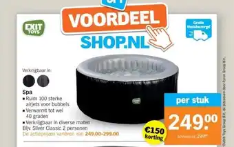 Albert Heijn opblaas jacuzzi aanbieding