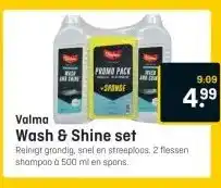 Hubo Valma Wash & Shine set aanbieding