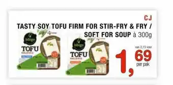 Amazing Oriëntal CJ Tasty Soy Tofu Firm For Stir-Fry & Fry - Soft For Soup 300 g aanbieding