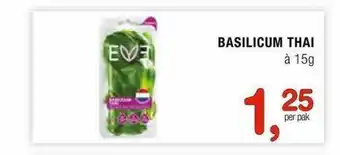 Amazing Oriëntal Basilicum Thai 15g aanbieding