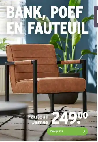 GAMMA Fauteuil James aanbieding