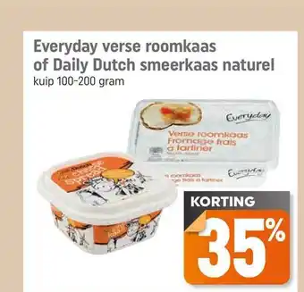 Lekker Makkelijk Everyday Verse Roomkaas Of Daily Dutch Smeerkaas Naturel 35% Korting aanbieding