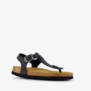 Scapino Hush Puppies jongens sandalen met teenbandje zwart aanbieding