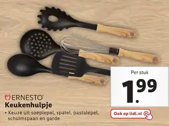 Lidl ERNESTO Keukenhulpje aanbieding