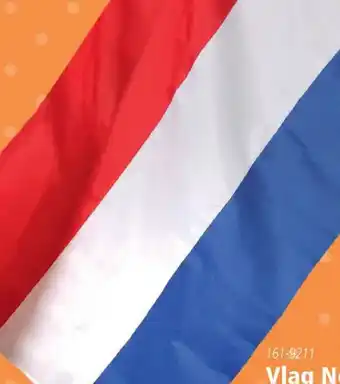 Marskramer Vlag nederland 100 x 150 cm aanbieding