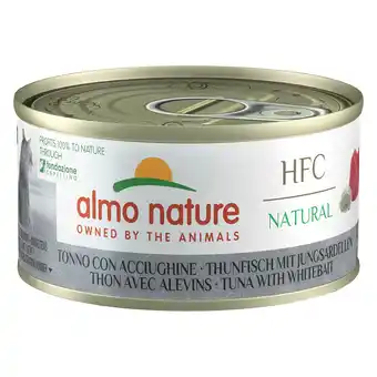 Zooplus 20 + 4 Gratis! Almo Nature 24 x 70 g natvoer - Tonijn & Sardine (24 x 70g) aanbieding