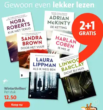 Bruna Winterthrillers aanbieding