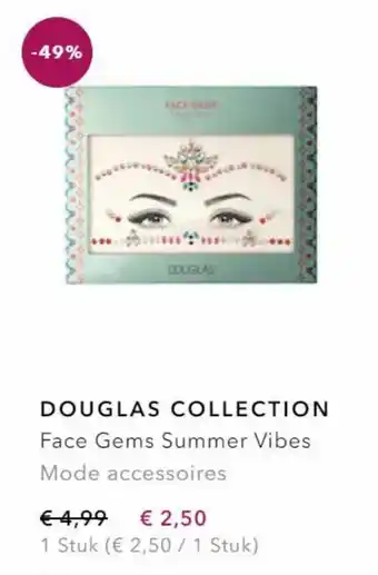 Douglas Douglas collection face gems summer vibes aanbieding