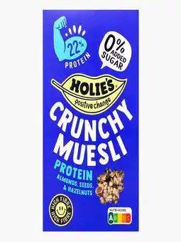 Flink Holie Crunchy Muesli Protein 400g aanbieding
