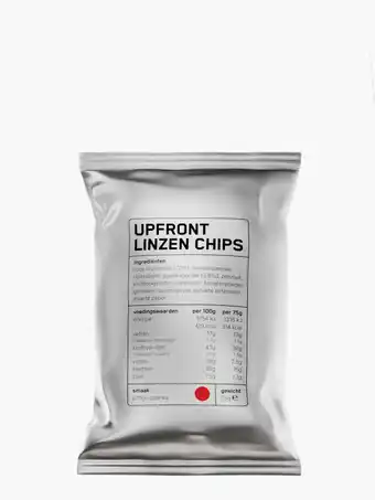 Flink Upfront Linzen Chips Paprika 75g aanbieding