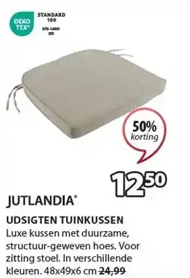 Jysk UDSIGTEN TUINKUSSEN aanbieding