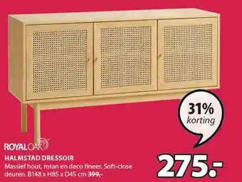 Jysk HALMSTAD DRESSOIR aanbieding