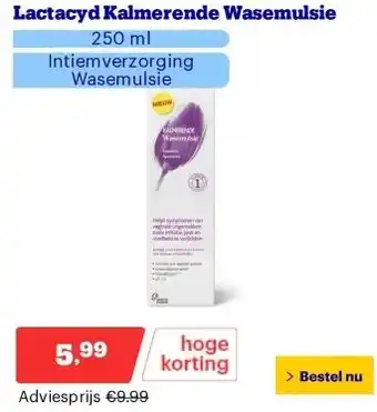 Bol.com Lactacyd Kalmerende Wasemulsie aanbieding