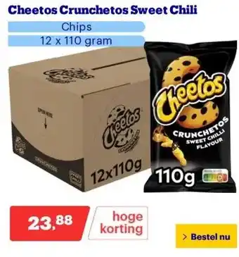 Bol.com Cheetos Crunchetos Sweet Chili aanbieding