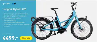 Bike Totaal Longtail Hybrid 725 aanbieding