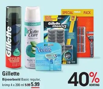 Sligro Gillete aanbieding