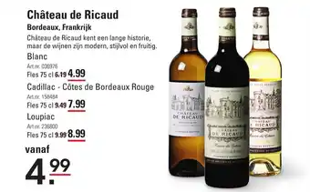 Sligro Chateau de Ricaud aanbieding