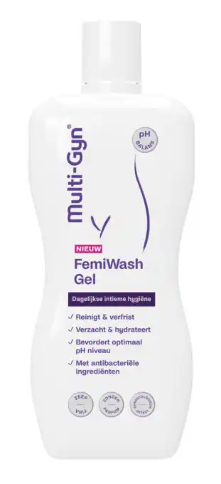 De Online Drogist Multi-Gyn FemiWash Gel aanbieding