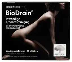 De Online Drogist New Nordic Bio Drain Detox Plan Tabletten 90st aanbieding