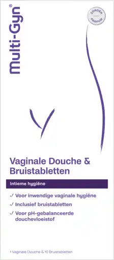 De Online Drogist Multi-Gyn Vaginale Douche & Bruistabletten aanbieding