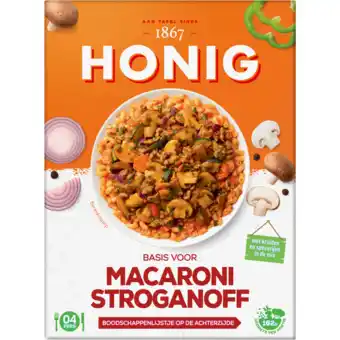 Dekamarkt Honig Kruidenmix macaroni-stroganoff aanbieding