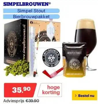 Bol.com SIMPELBROUWEN® aanbieding