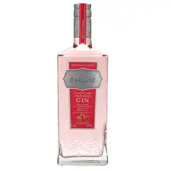 Dirck 3 Rose D'Argent Strawberry Gin 70 cl aanbieding