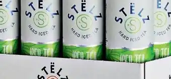 Sligro Stëlz Hard Iced Tea 4 x 25 cl aanbieding