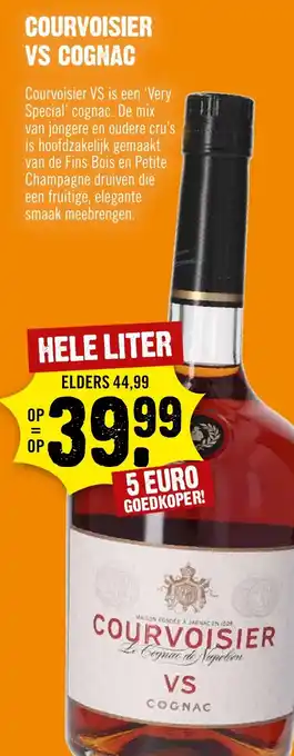 Dirck 3 COURVOISIER VS COGNAC aanbieding