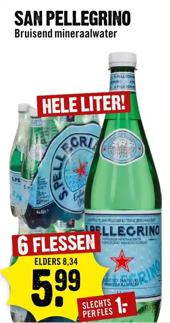 Dirck 3 SAN PELLEGRINO Bruisend mineraalwater aanbieding