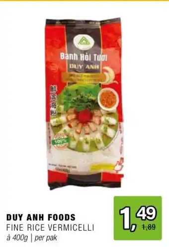 Amazing Oriëntal DUY ANH F00DS FINE RICE VERMICELLI aanbieding