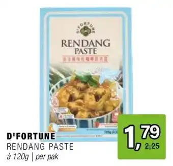 Amazing Oriëntal D'FORTUNE RENDANG PASTE aanbieding