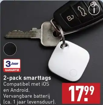 ALDI 2-pack smarttags aanbieding