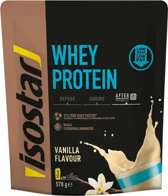 De Online Drogist Isostar Eiwitshake Whey Protein Vanilla 570GR aanbieding